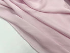 TISSU FLUIDE VISCOSE ET SOIE ROSE PÂLE MSO