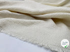 TISSU GRANULÉ FLUIDE BLANC CASSÉ - My Little Coupon - tissu - coudre