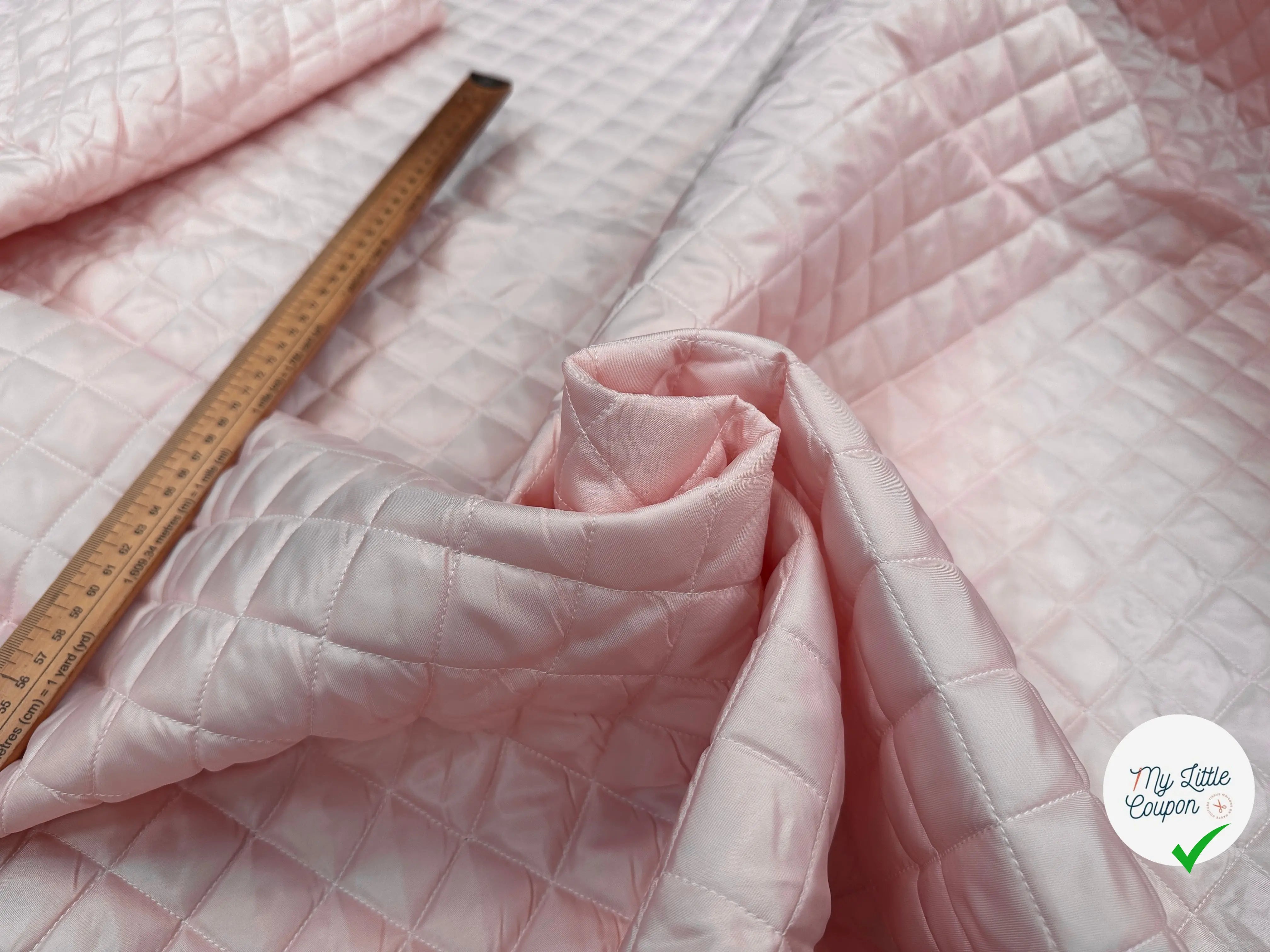 TISSU MATELASSÉ DOUDOUNE CHIC MATELASSAGE FRANÇAIS SIMPLE FACE - My Little Coupon