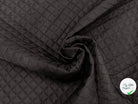 TISSU MATELASSÉ DOUDOUNE DOUBLE FACE NOIR CHIC MATELASSAGE FRANÇAIS MLC INTERN