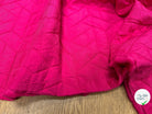 TISSU MATELASSÉ ROSE MOTIF RECTANGLE ENVERS DOUX - My Little Coupon