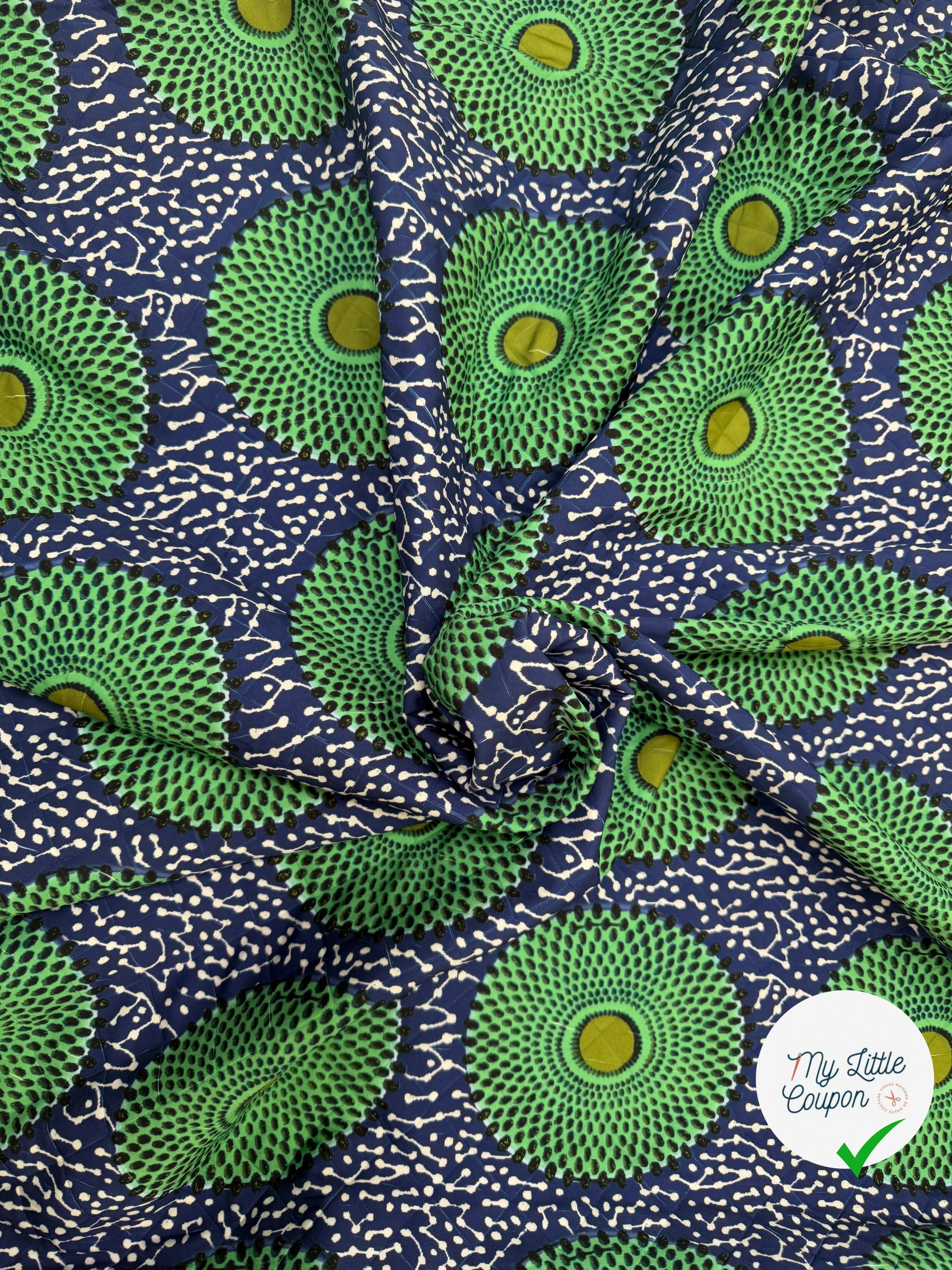 TISSU MATELASSÉ SIMPLE FACE IMPRIMÉ 7 - My Little Coupon