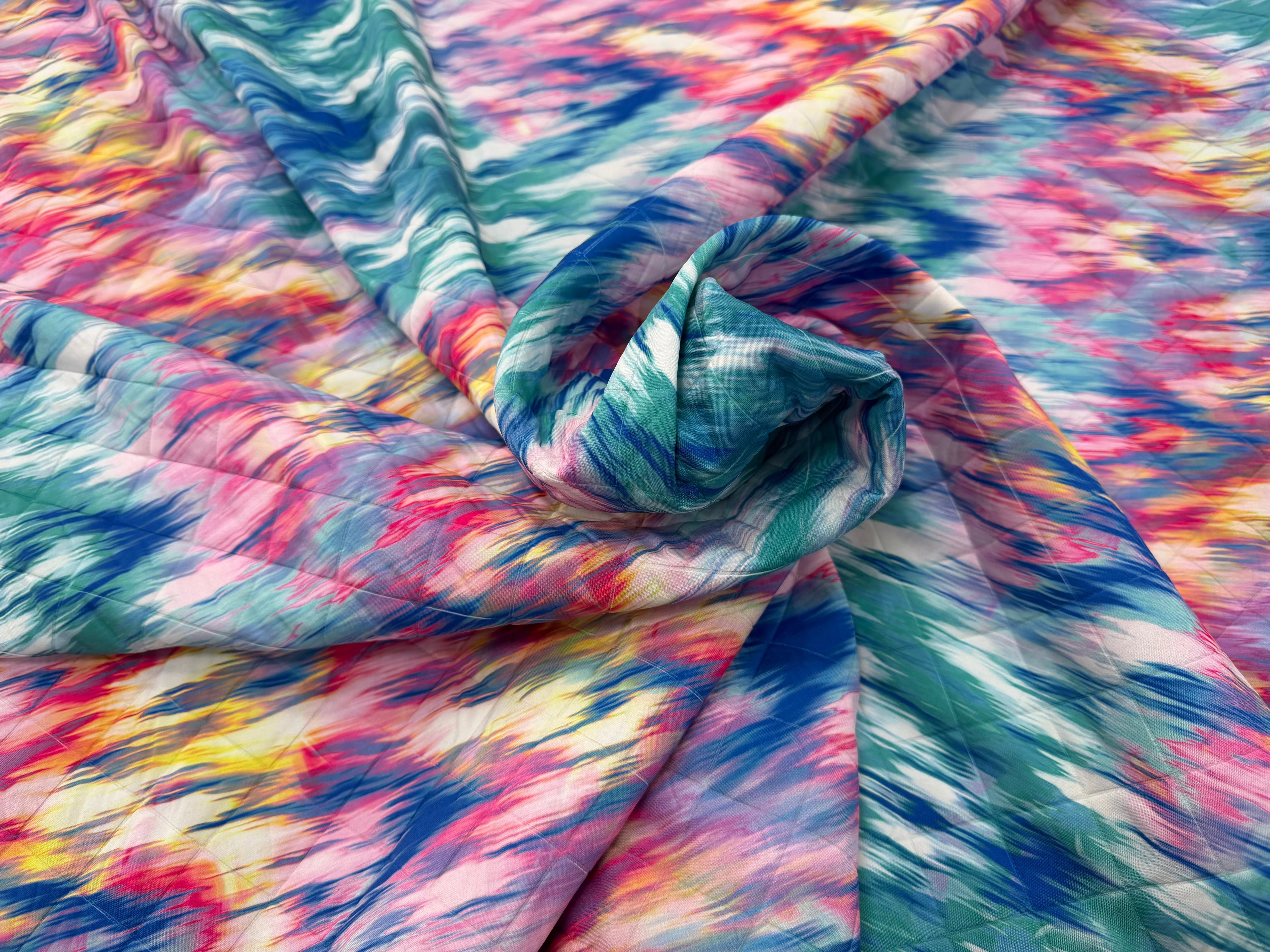 TISSU MATELASSÉ SIMPLE FACE IMPRIMÉ 9 - My Little Coupon