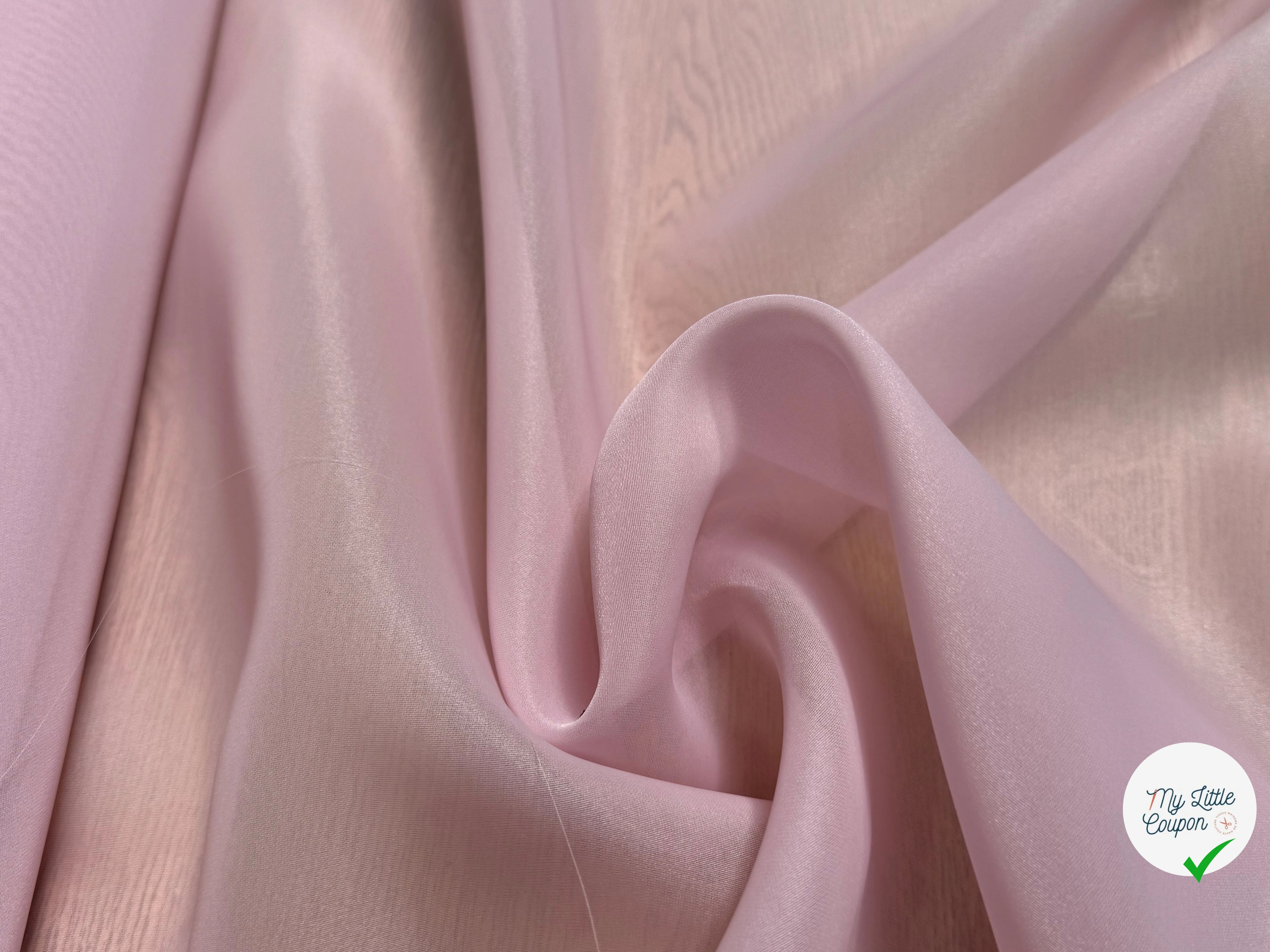 TISSU ORGANZA ROSY - My Little Coupon