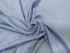 TISSU OXFORD DE COTON BLEU CIEL ET BLANC - My Little Coupon