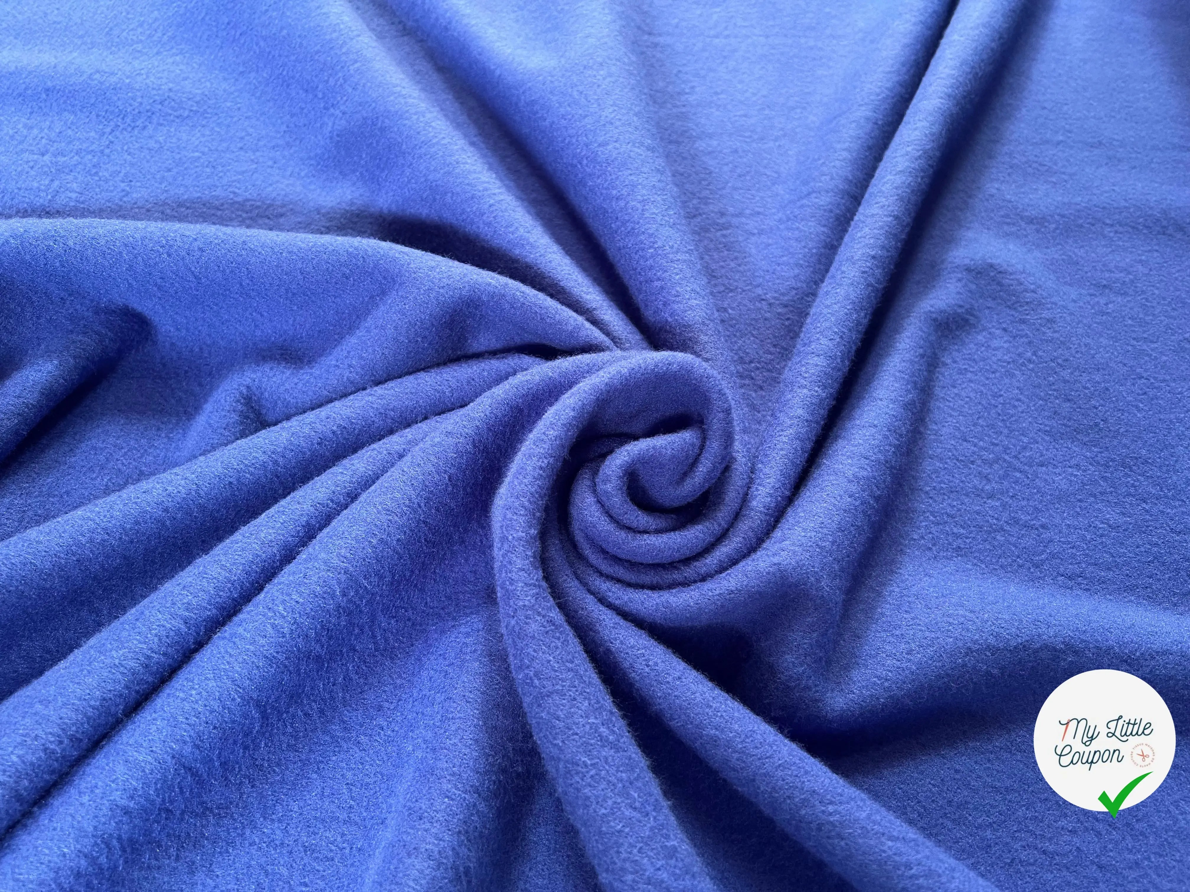 TISSU POLAIRE TOUT DOUX BLEU - My Little Coupon