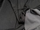 TISSU POLYVISCOSE FLUIDE SATINÉ GRIS ESPRIT DENIM - My Little Coupon