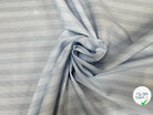 TISSU POPELINE - TOILE RAYE BLEU - My Little Coupon