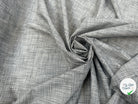 TISSU SEMI LOURDE NOIR & BLANC CHINÉ - My Little Coupon