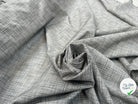 TISSU SEMI LOURDE NOIR & BLANC CHINÉ - My Little Coupon