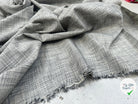 TISSU SEMI LOURDE NOIR & BLANC CHINÉ - My Little Coupon