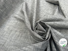 TISSU SEMI LOURDE NOIR & BLANC CHINÉ - My Little Coupon