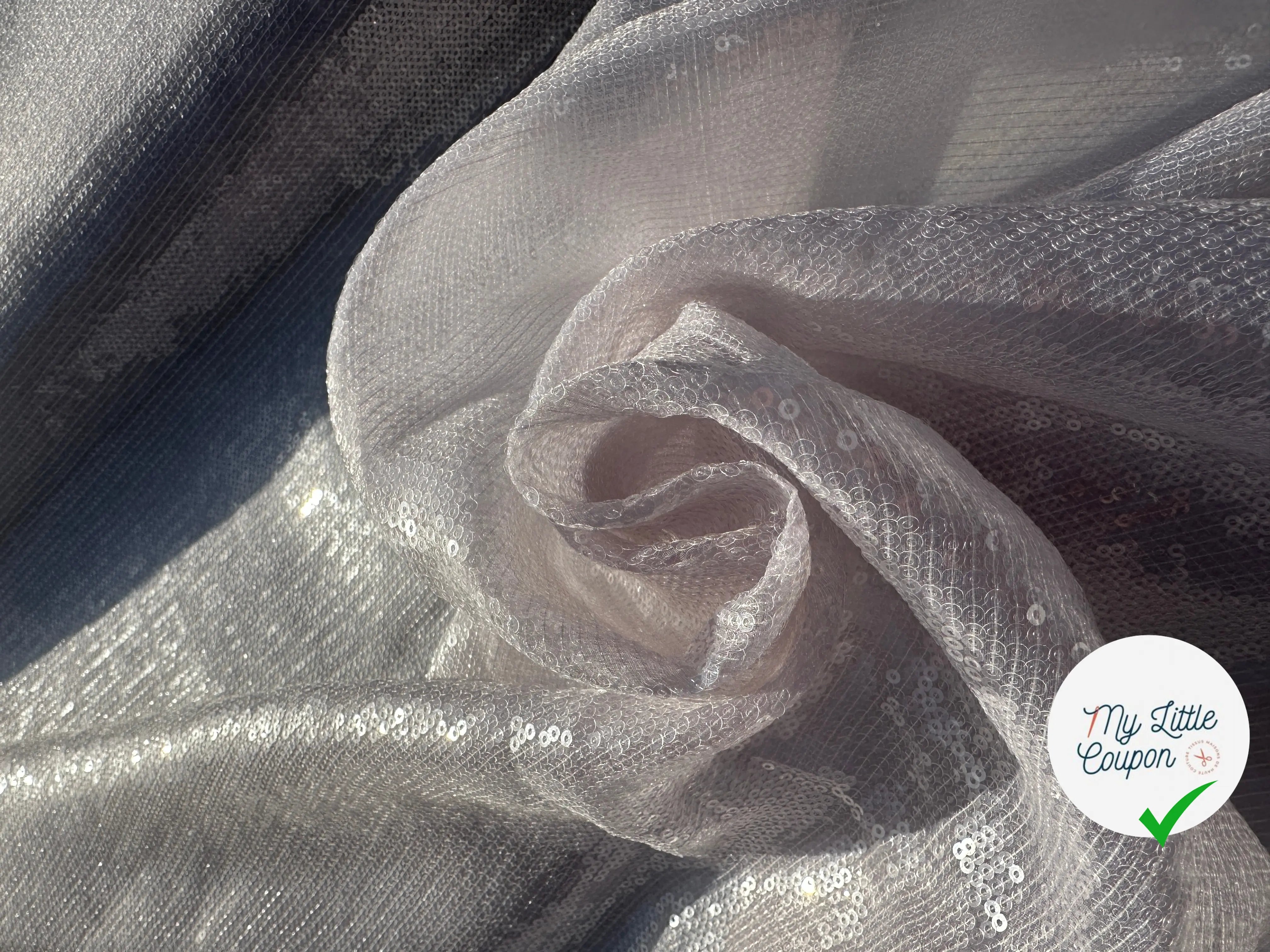 TISSU SEQUIN HAUTE COUTURE ETER MSO