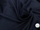 TISSU SERGÉ FLUIDE BLEU NUIT - My Little Coupon