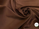 TISSU SERGÉ FLUIDE MARRON FONCÉ - My Little Coupon
