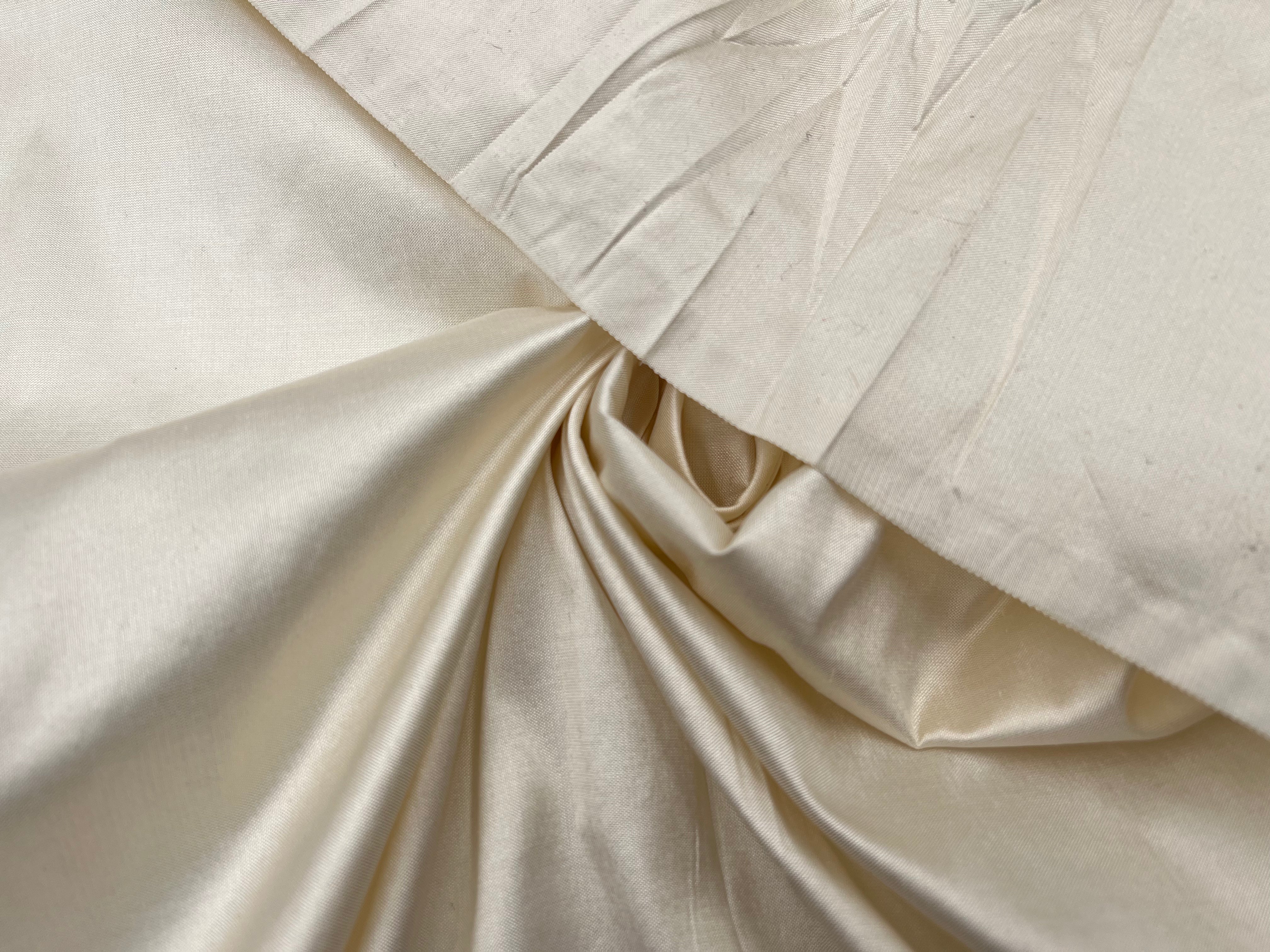 TISSU SOIE SAUVAGE IVORY MSO