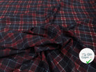 TISSU SURCHEMISE À CARREAUX 100% LAINE - My Little Coupon