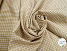 TISSU SURCHEMISE TRAPPEUR BEIGE À CARREAUX - My Little Coupon