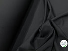 TISSU TAILLEUR SERGÉE EN PURE LAINE NOIR INTENSE - My Little Coupon