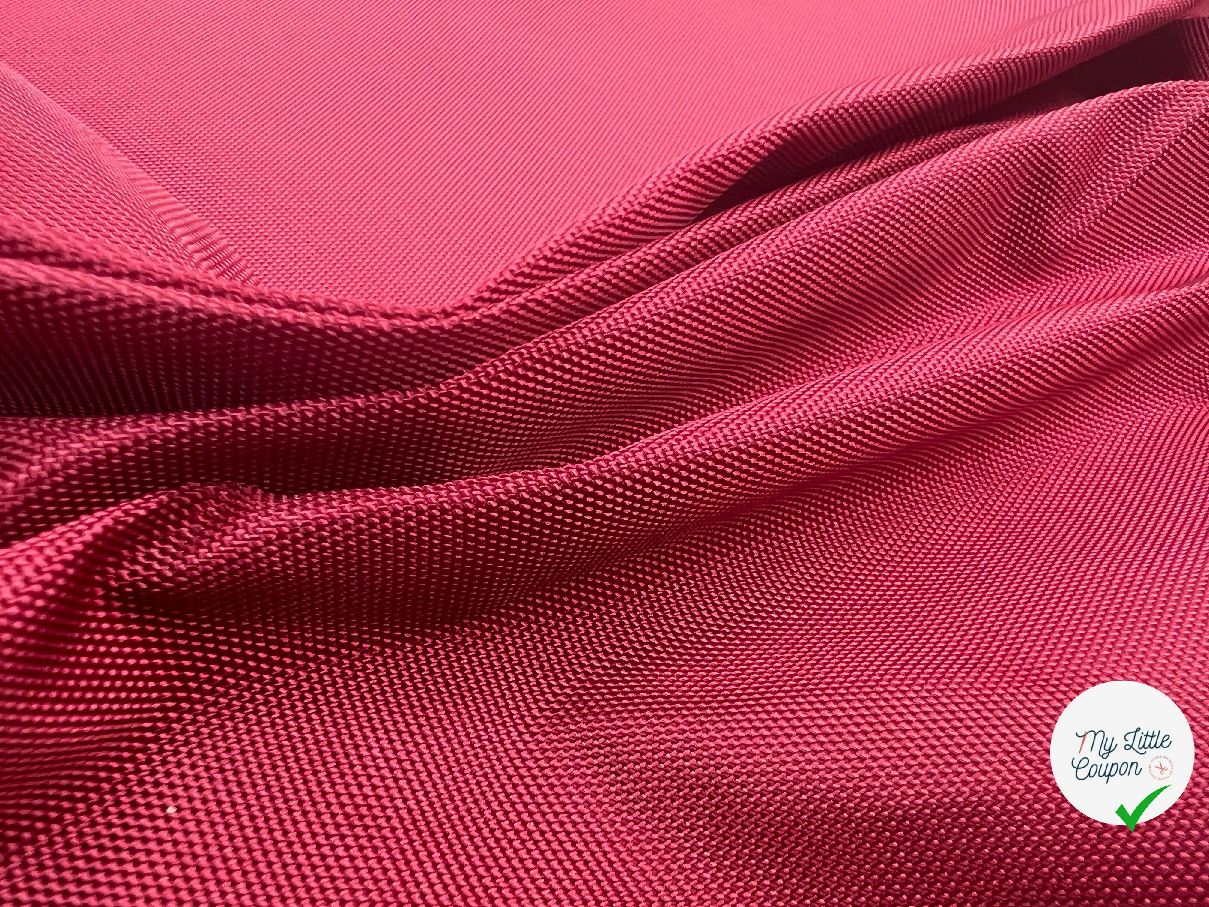 TISSU TECHNIQUE RIGIDE DARK RED - My Little Coupon - tissu - coudre