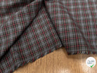 TISSU TRAPPEUR GRIS À CARREAUX VERT, JAUNE ET ROUGE 150CM - My Little Coupon