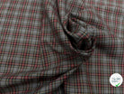 TISSU TRAPPEUR GRIS À CARREAUX VERT, JAUNE ET ROUGE 150CM - My Little Coupon