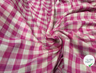 TISSU VICHY REVERSIBLE PRINCE DE GALLE - My Little Coupon