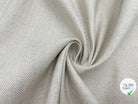 TOILE CANEVAS LIN COTON DÉCRUÉ - My Little Coupon - tissu - coudre