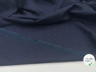 TOILE COTON LIN MOUCHETÉ BLEU NOCHE - My Little Coupon - tissu - coudre
