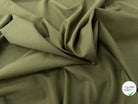 TOILE COTON LIN VERT OLIVE KAKI SUPERBE TENUE - My Little Coupon