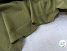 TOILE COTON LIN VERT OLIVE KAKI SUPERBE TENUE - My Little Coupon