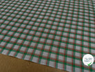 TOILE COTON PARKA CONTRECOLLÉE CARREAUX - My Little Coupon