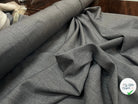 TOILE COTON PETITS MOTIFS CHEVRONS FOND GRIS - My Little Coupon