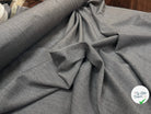 TOILE COTON PETITS MOTIFS CHEVRONS FOND GRIS - My Little Coupon
