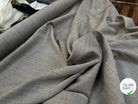 TOILE COTON PETITS MOTIFS CHEVRONS FOND MARRON - My Little Coupon