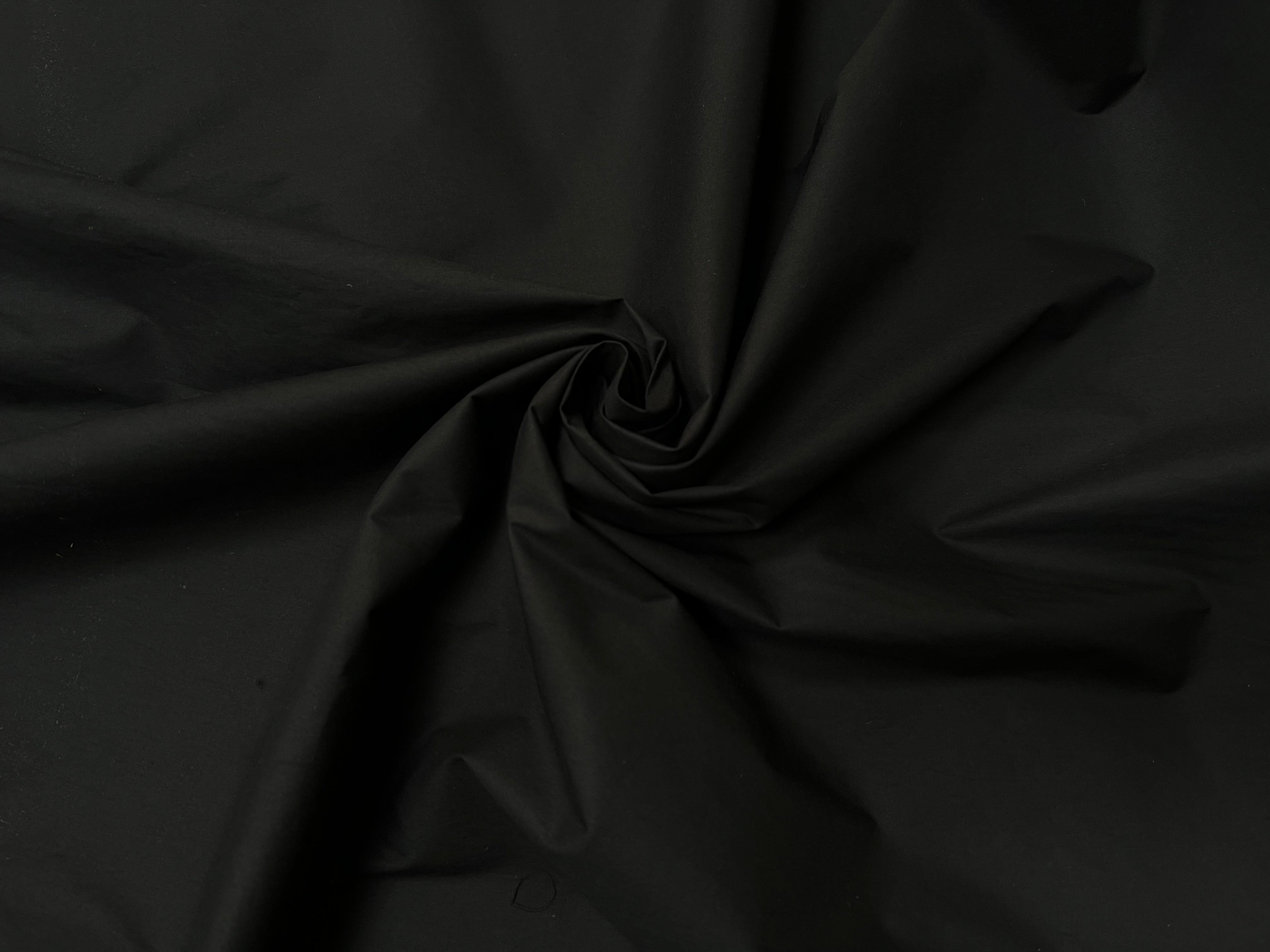 TOILE CRAQUANTE DE COTON NOIR - My Little Coupon