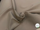 TOILE DE COTON CONTRECOLLÉE STRETCH BEIGE NOIR BELLE TENUE - My Little Coupon
