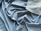 TOILE DE COTON DUVETEUSE EFFET JEAN BLEU - My Little Coupon