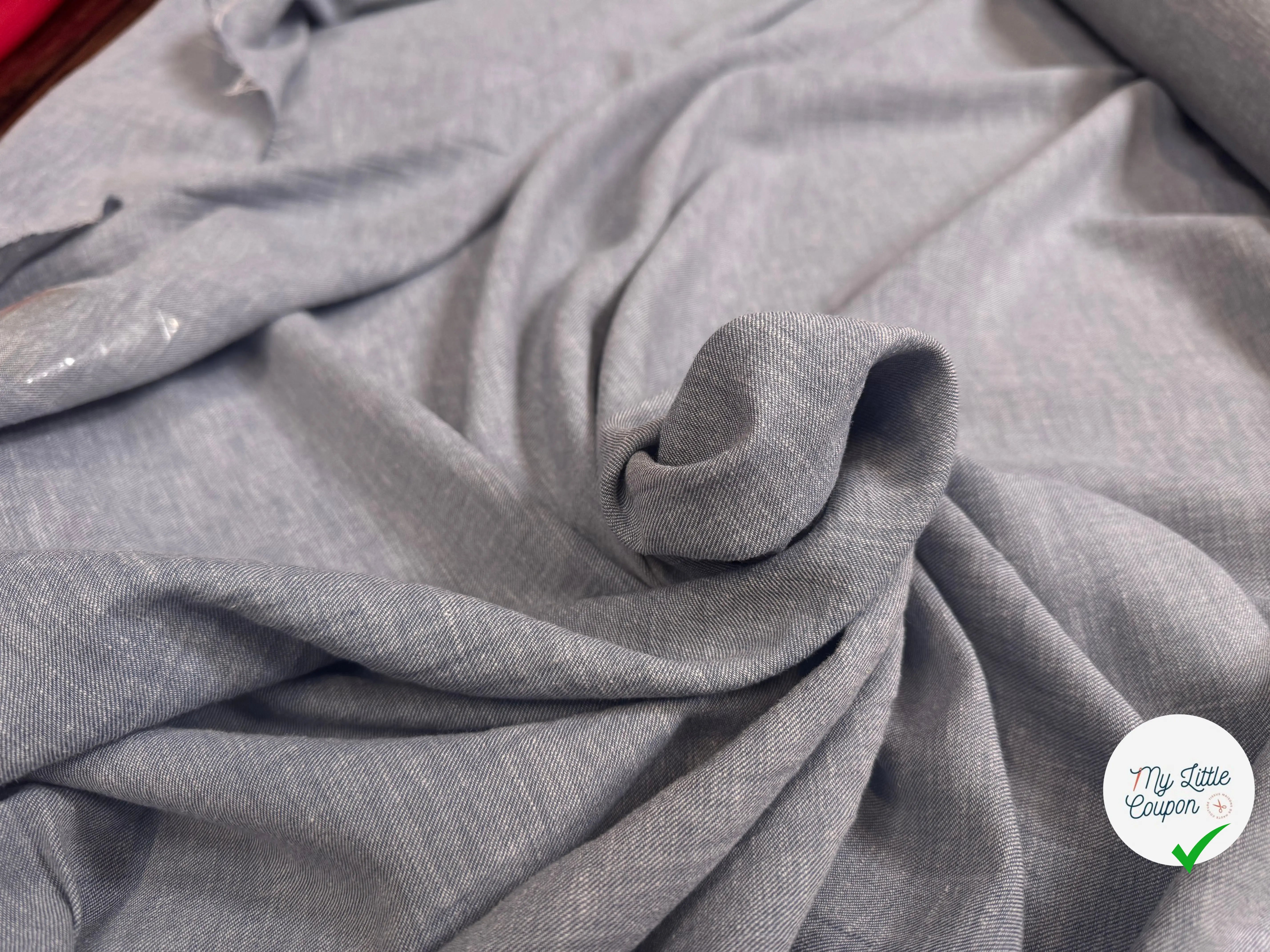 TOILE DE COTON EFFET JEAN - My Little Coupon