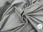 TOILE DE COTON ET LIN TRÈS PETITS PIEDS DE POULE MSO