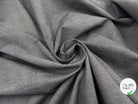 TOILE DE COTON FINES RAYURES CHAMBRAY NOIR - My Little Coupon - tissu - coudre