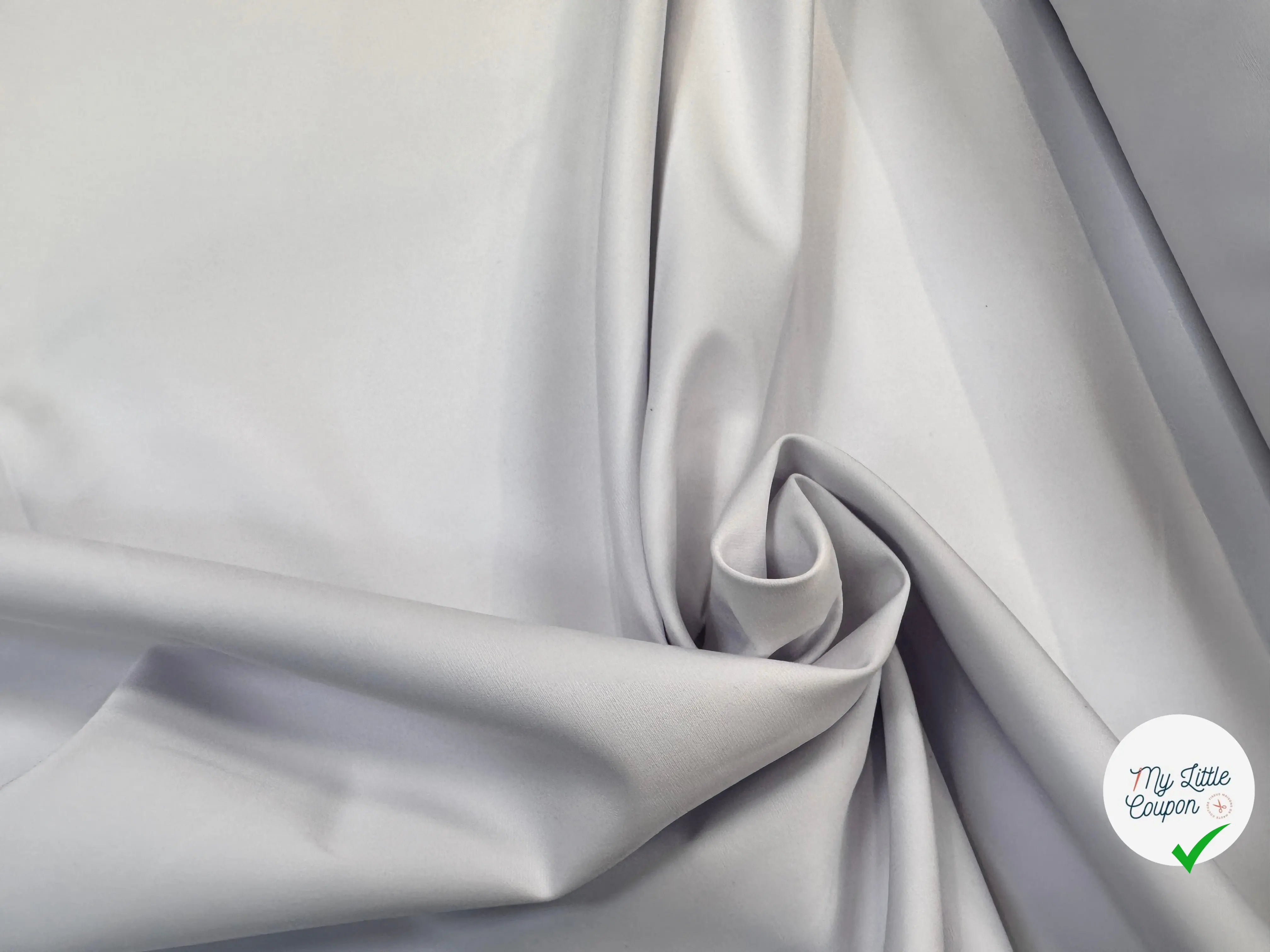 TOILE DE COTON LOURDE COLORI BRUME REFLET VIOLET - My Little Coupon