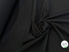 TOILE DE COTON TECHNIQUE DEPERLANTE TEXTURÉE NOIR PARFAITE TENUE - My Little Coupon