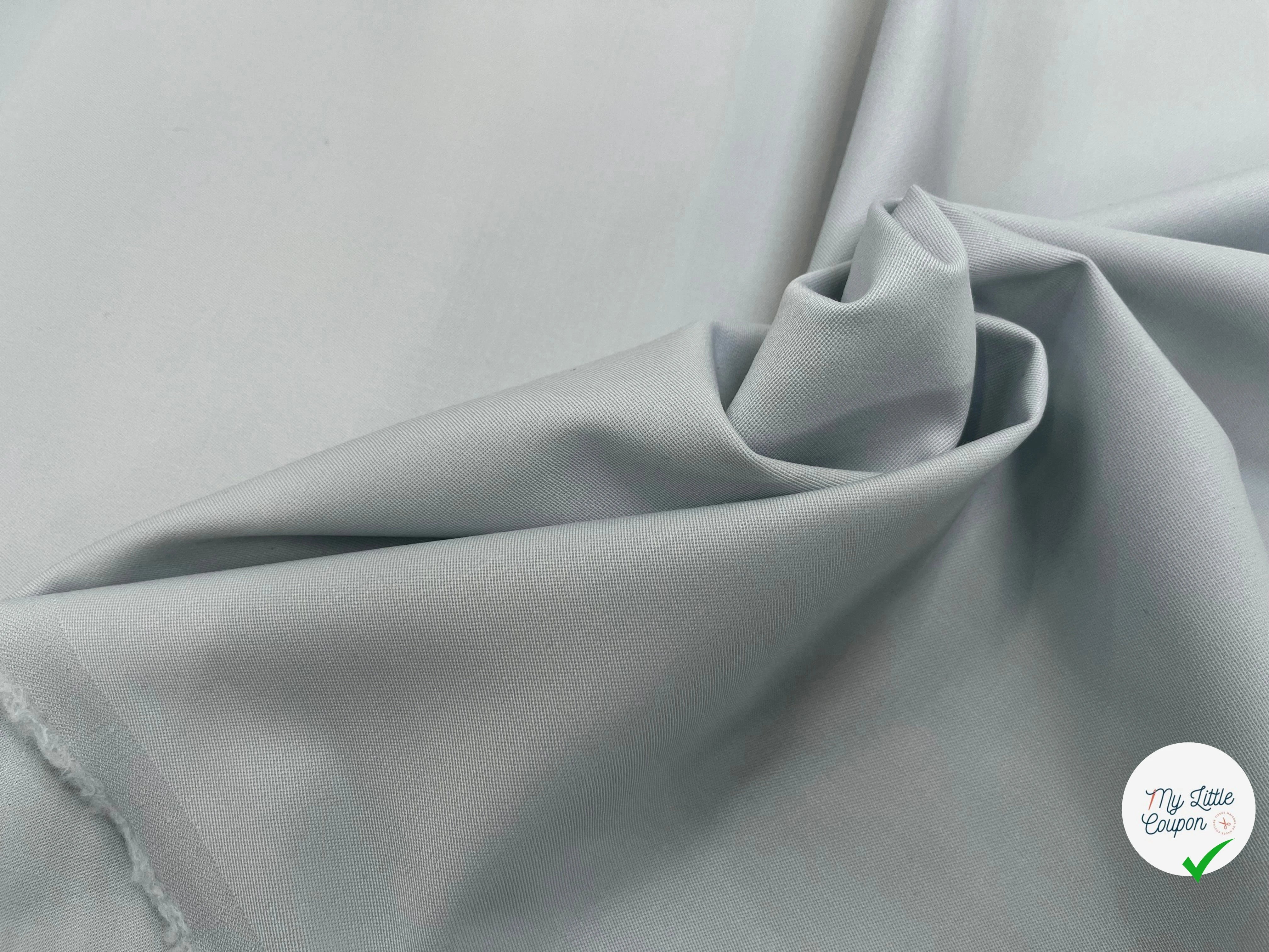 TOILE DE LAINE 97% LAINE BLEU NUAGE - My Little Coupon
