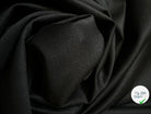TOILE DE LAINE EXTENSIBLE NOIR 94% LAINE - coupon de 3 mètres - My Little Coupon - tissu - coudre
