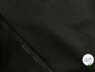 TOILE DE LAINE EXTENSIBLE NOIR 94% LAINE - coupon de 3 mètres - My Little Coupon - tissu - coudre