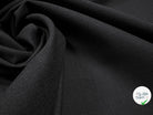TOILE DE LAINE NOIRE TOUTE SIMPLE - coupon de 3 mètres - My Little Coupon - tissu - coudre
