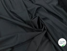 TOILE DE LAINE STRETCH NOIR UNI - My Little Coupon