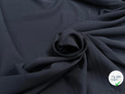 TOILE DE LAINE TEXTURÉ SOUPLE (BLEU MARINE) - My Little Coupon