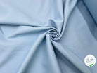 TOILE DOUBLE ÉTOFFE SERGÉE BLEU CIEL - My Little Coupon - tissu - coudre